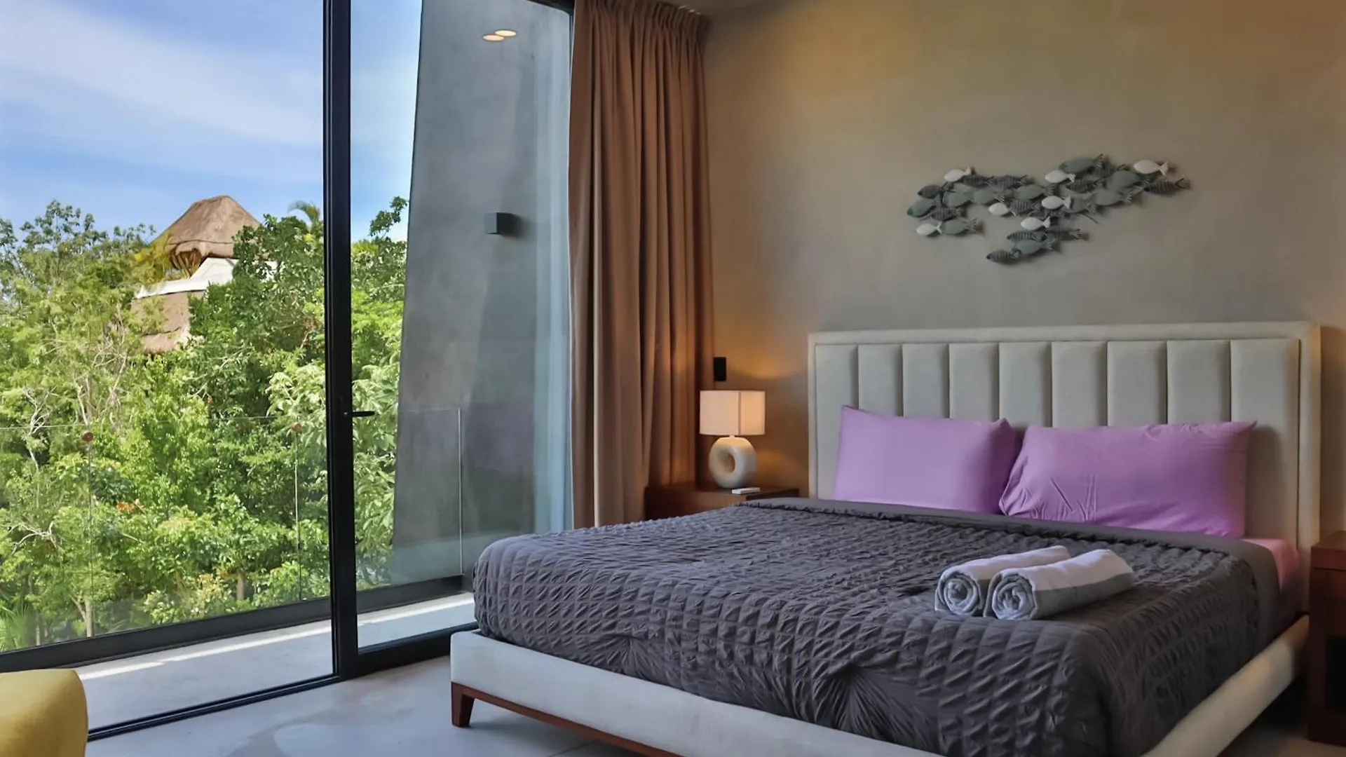 Quiet 4Br Townhouse With Private Pool, Roof, Patio Apartment Tulum 0*,