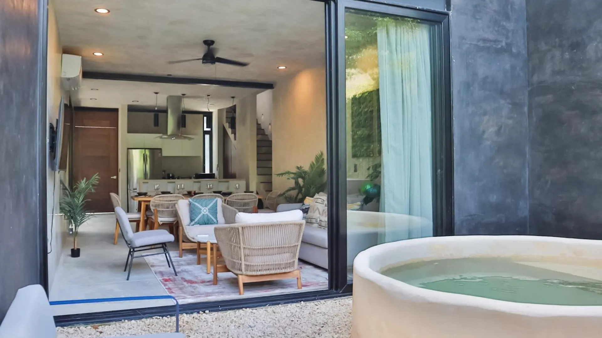Quiet 4Br Townhouse With Private Pool, Roof, Patio Apartment Tulum